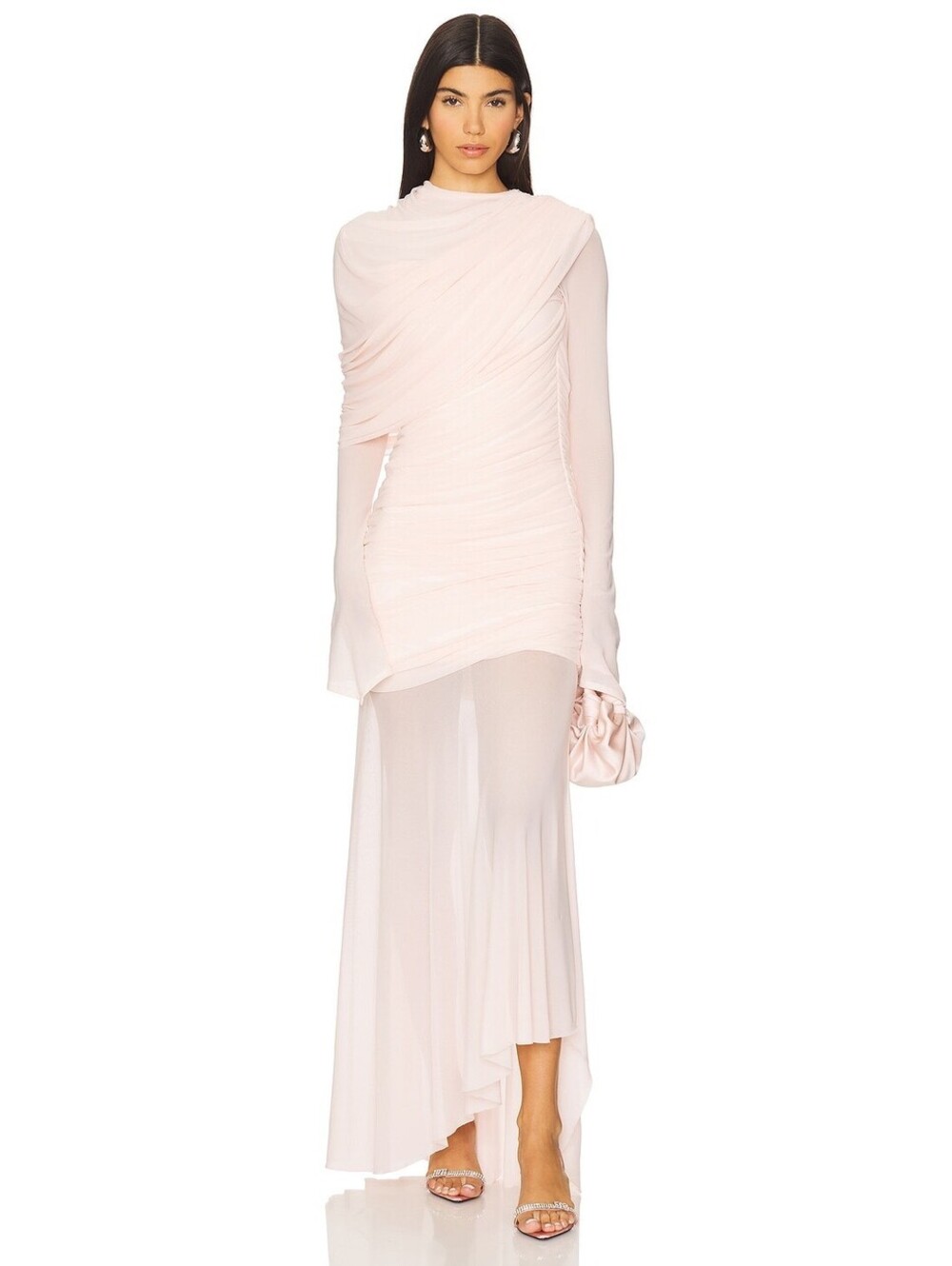 Deme by Gabriella Isla Dress in Baby Pink new flaw in side